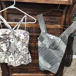 White House Black Market Tank Tops XS and S